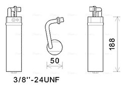 Uscator aer conditionat Ava Quality Cooling DND285