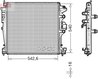 RADIATOR RACIRE MOTOR DENSO DRM01004 - Compatibil cu ALFA ROMEO