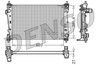 RADIATOR RACIRE MOTOR DENSO DRM01006 - Compatibil cu ALFA ROMEO