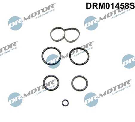 SET GARNITURI RADIATOR ULEI DR.MOTOR AUTOMOTIVE DRM01458S - Compatibil cu AUDI, VW