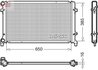 RADIATOR RACIRE MOTOR DENSO DRM02014 - Compatibil cu AUDI, SEAT, SKODA, VW
