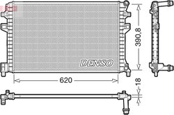 Radiator racire motor Denso DRM02018