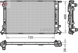 Radiator racire motor Denso DRM02022