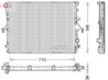 Radiator racire motor Denso DRM02026