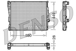 RADIATOR RACIRE MOTOR DENSO DRM05069 - Compatibil cu BMW