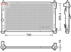 RADIATOR RACIRE MOTOR DENSO DRM06039 - Compatibil cu CHRYSLER, DODGE, JEEP