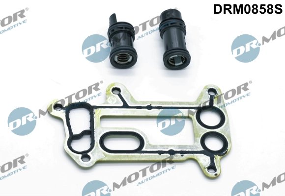 SET GARNITURI RADIATOR ULEI DR.MOTOR AUTOMOTIVE DRM0858S - Compatibil cu BMW