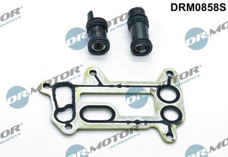 SET GARNITURI RADIATOR ULEI DR.MOTOR AUTOMOTIVE DRM0858S - Compatibil cu BMW