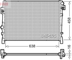 Radiator racire motor Denso DRM09054