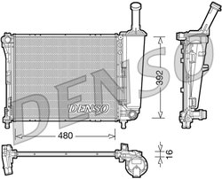 RADIATOR RACIRE MOTOR DENSO DRM09088 - Compatibil cu FIAT