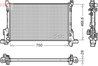RADIATOR RACIRE MOTOR DENSO DRM09174 - Compatibil cu FIAT, OPEL, RENAULT