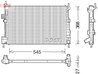 Radiator racire motor Denso DRM10009