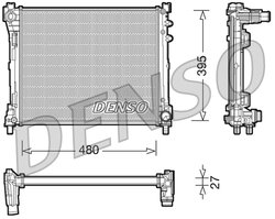Radiator racire motor Denso DRM13014