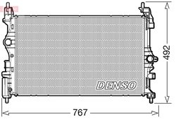RADIATOR RACIRE MOTOR DENSO DRM20019 - Compatibil cu OPEL, VAUXHALL