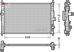 Radiator racire motor Denso DRM21103