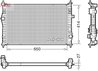 RADIATOR RACIRE MOTOR DENSO DRM21104 - Compatibil cu CITROEN, OPEL, PEUGEOT