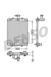 Radiator racire motor Denso DRM21602
