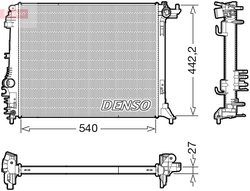 Radiator racire motor Denso DRM23114