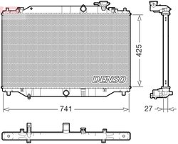 RADIATOR RACIRE MOTOR DENSO DRM44052 - Compatibil cu MAZDA