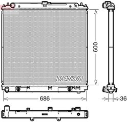 Radiator racire motor Denso DRM46042