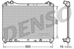 RADIATOR RACIRE MOTOR DENSO DRM47017 - Compatibil cu SUZUKI