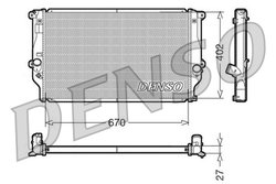 Radiator racire motor Denso DRM50025