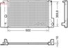 Radiator racire motor Denso DRM50126