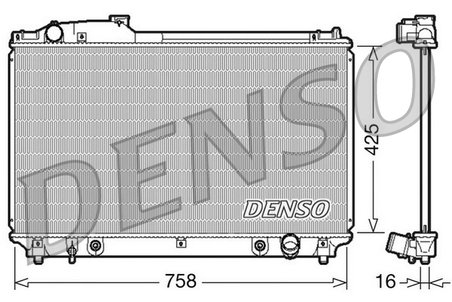 Radiator racire motor Denso DRM51003