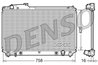 Radiator racire motor Denso DRM51003