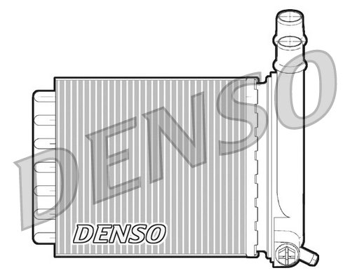 Schimbator caldura incalzire habitaclu Denso DRR07007