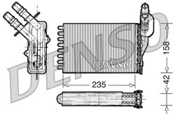 SCHIMBATOR CALDURA INCALZIRE HABITACLU DENSO DRR23001 - Compatibil cu RENAULT