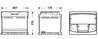 BATERIE DE PORNIRE EXIDE EA472 - Compatibil cu ALFA ROMEO, ANADOL, AUDI, AUSTIN, BEDFORD, BMW, CHEVROLET, CITROEN, DAEWOO, DAF, 