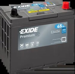 BATERIE DE PORNIRE EXIDE EA456 - Compatibil cu DAIHATSU, HONDA, HYUNDAI, KIA, LEXUS, MARCOS, MAZDA, NISSAN, PROTON, SUBARU, SUZU