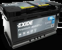 BATERIE DE PORNIRE EXIDE EA900 - Compatibil cu ALFA ROMEO, AUDI, BMW, BMW (BRILLIANCE), CADILLAC, CHEVROLET, CHRYSLER, DODGE, FI