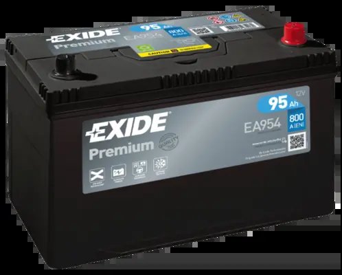 BATERIE DE PORNIRE EXIDE EA954 - Compatibil cu BASAK, BCS, BHARATBENZ, CARRARO, CASE IH, CITROEN, CLAAS, DAEWOO, DAIHATSU, DEUTZ
