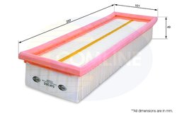 FILTRU AER COMLINE EAF066 - Compatibil cu CITROEN, PEUGEOT, RENAULT