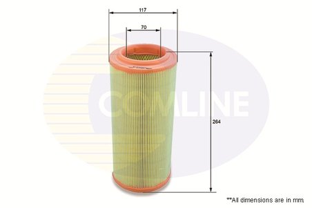 FILTRU AER COMLINE EAF328 - Compatibil cu AUDI, SEAT, VW