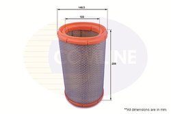 FILTRU AER COMLINE EAF335 - Compatibil cu ALFA ROMEO, LANCIA