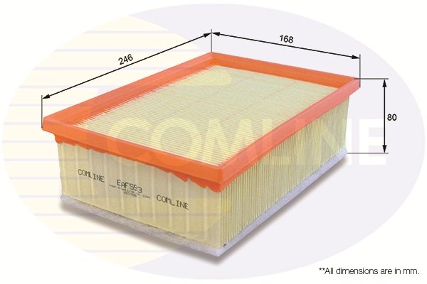 FILTRU AER COMLINE EAF593 - Compatibil cu CITROEN, PEUGEOT