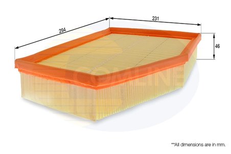 FILTRU AER COMLINE EAF614 - Compatibil cu BMW