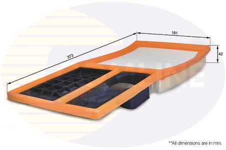 FILTRU AER COMLINE EAF702 - Compatibil cu SEAT, SKODA, VW