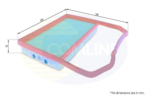 FILTRU AER COMLINE EAF798 - Compatibil cu SEAT, SKODA, VW