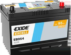 BATERIE DE PORNIRE EXIDE EB954 - Compatibil cu BASAK, BCS, BHARATBENZ, CARRARO, CASE IH, CITROEN, CLAAS, DAEWOO, DAIHATSU, DEUTZ