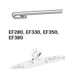 LAMELA STERGATOR TRICO EF280 - Compatibil cu AUSTIN, AUTOBIANCHI, CHEVROLET, CITROEN, DAIHATSU, DODGE, FIAT, FORD, HONDA, HUMMER