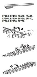 LAMELA STERGATOR TRICO EF400 - Compatibil cu ABARTH, ACURA, AIXAM, ALFA ROMEO, ALPINE, AMC, ASIA MOTORS, AUDI, AUSTIN, BEDFORD, 