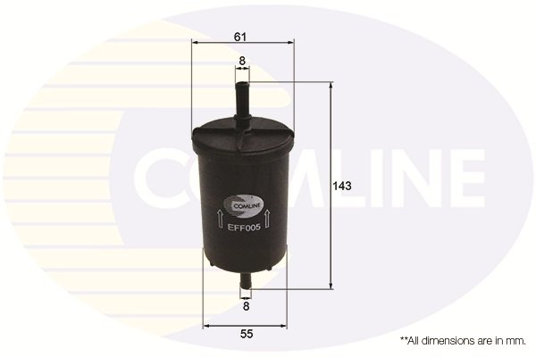 Filtru combustibil Comline EFF005