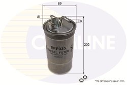 Filtru combustibil Comline EFF035