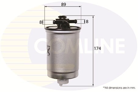 FILTRU COMBUSTIBIL COMLINE EFF089 - Compatibil cu SEAT, VW