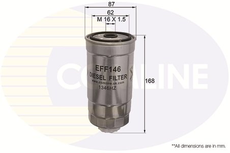 FILTRU COMBUSTIBIL COMLINE EFF146 - Compatibil cu ALFA ROMEO, CHRYSLER, CITROEN, DODGE, FIAT, JEEP, KIA, LANCIA, PEUGEOT