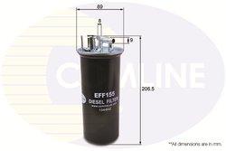 FILTRU COMBUSTIBIL COMLINE EFF155 - Compatibil cu AUDI